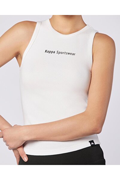 Kappa Starys Ribana Atlet Kadın Beyaz Regular Fit Atlet