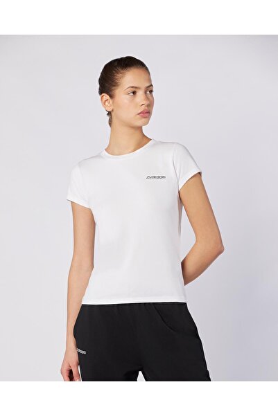 Kappa Logo Jendy Women's White Regular Fit T-Shirt