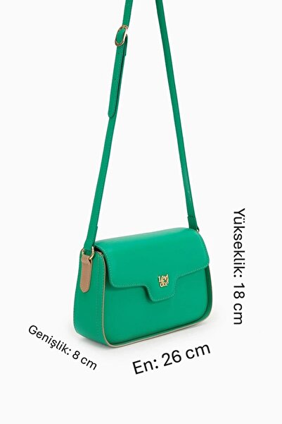 Levidor Levidor Shoulder Bag Grass Green with Adjustable Strap