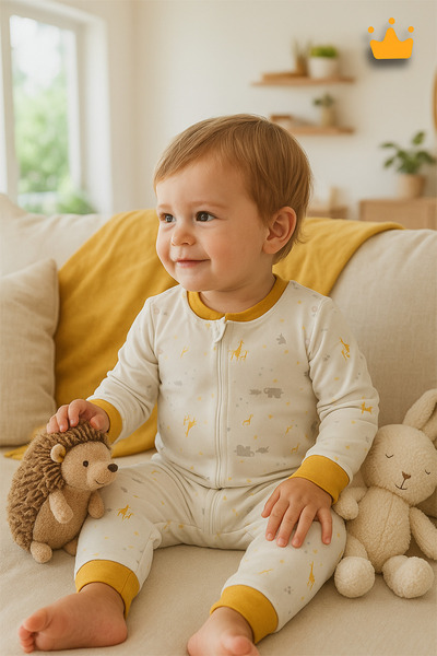 Babyhola 0-3 Years Old 1 Tog 100% Cotton Double Layer Combed Cotton Removable Sleeves Girls Boys Children's Sleeping Bag 11909