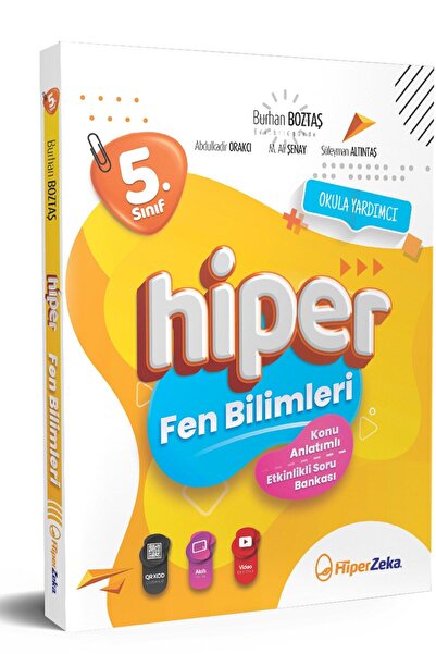 Hiper Zeka Yayınları 2025 5. Sınıf Hiper Fen Bilimleri Konu Anlatımlı & Etkin...