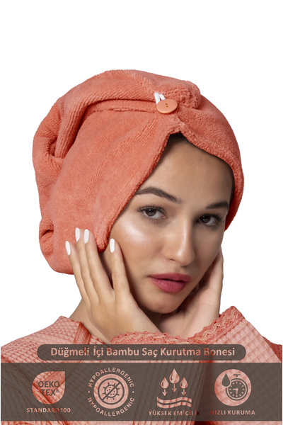 Ellia Soft Elegant Bonnet Hair Thick Microfiber |   Hair Drying Cap |   Hair Towel |   Hair Drying Towel