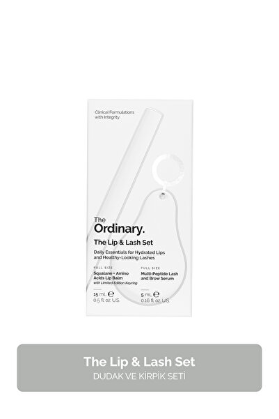 The Ordinary The Lip & Lash Set - Dudak & Kirpik Seti
