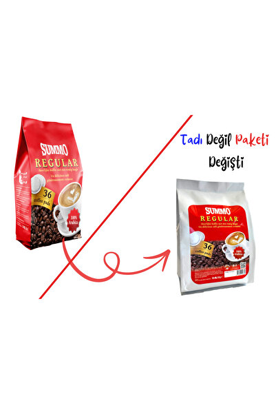 SUMMO Regular 36'lı Paket Senseo Pad Kahve
