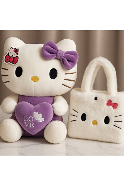 POLLYTOYS PELÜŞ OYUNCAKTA DÜNYA MARKASI Hello kitty oyuncak ve peluş çantası ...