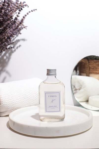 FANDAS Lavender Water 100% Natural No Additives Oily Lavender Water - 200ml