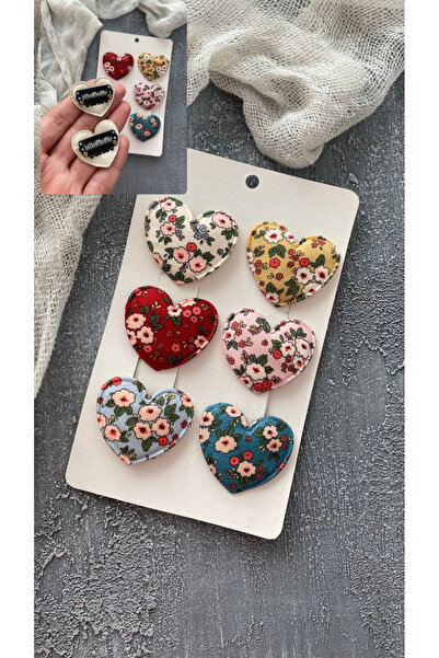 Little Sparkle Co. Kalpli Yenidoğan AzSaçlı Bebek Tokası 6’lı Saçsız Bebek Tokası-Yenidoğan Çıt çıtlı Toka