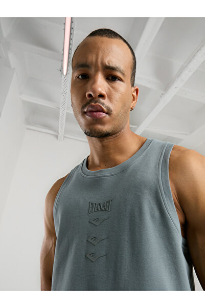 EVERLAST Ever Relaxed Regular Sleeveless Gray Men's T-Shirt