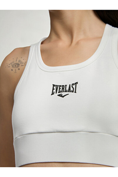 EVERLAST Ever Essentials White Women's Cotton Sports Bra