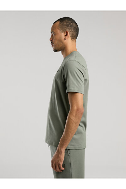 EVERLAST Ανδρικό μπλουζάκι Ever Essentials Basic Regular Khaki