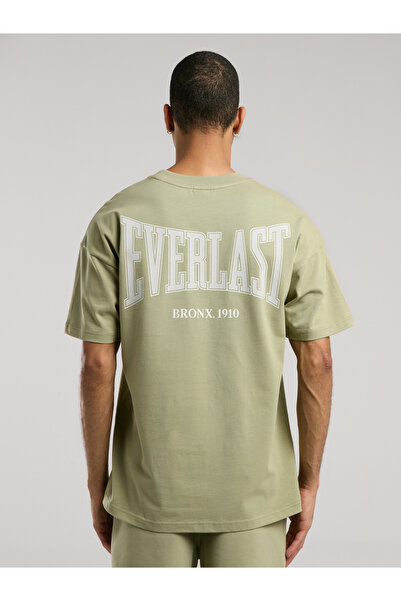 EVERLAST Ever Classics Oversize kroj Back Štampano Zelena muška majica