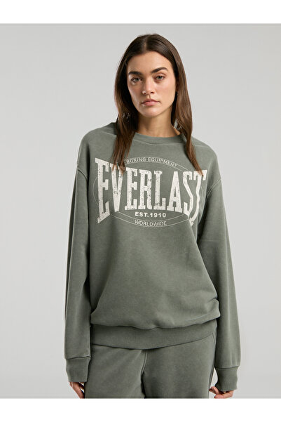 EVERLAST Автентична боксерська кофта Wmn Haki Kadın