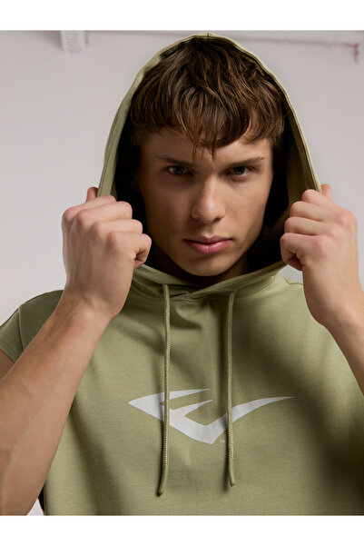 EVERLAST Ανδρικό αμάνικο φούτερ Ever Classics Oversize Green