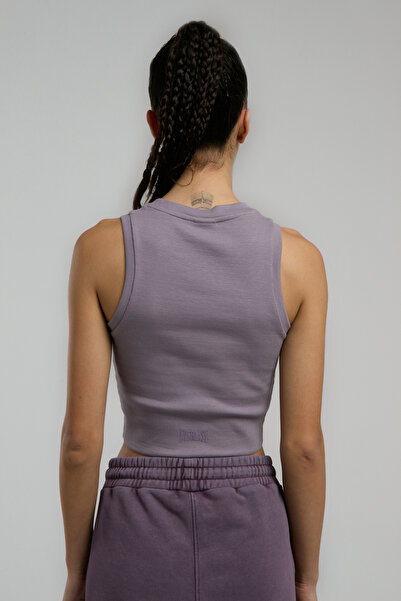 EVERLAST Ever Relaxed Rib Plum Women's Tank Top