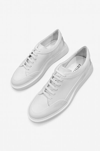 Giotelli Gio White 191 Leather High Sole Shoes - Gm23Fl25048