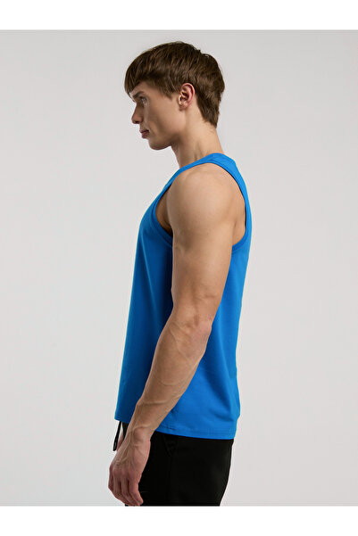 EVERLAST Ανδρικό αμάνικο μπλουζάκι Ever Essentials Regular Blue