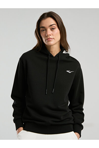 EVERLAST Ever Classics Wmn Comfort Siyah Kadın Kapüşonlu Sweatshirt