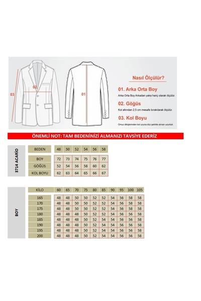 Frappoli Acario Men's Dark Navy Mono Collar Slim Fit Blazer Jacket (Large Size - Oversized)