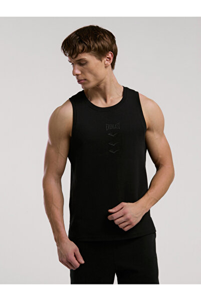 EVERLAST Ever Relaxed Regular Αμάνικο Μαύρο Ανδρικό T-Shirt