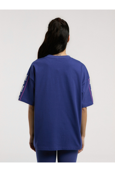 EVERLAST Boxing Club Wmn Oversize Koyu İndigo Kadın Tişört