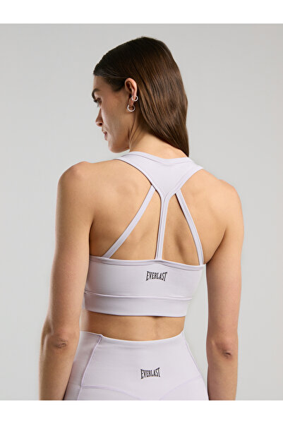 EVERLAST Everfit Training Essentials Lilac Women's Cross Back Sports Bra