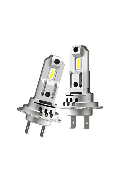 RG Parts Set of 2 mini led bulbs H7 canbus 20000lm 6000k cool white with fan