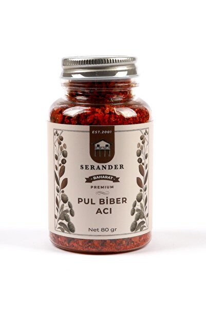 SERANDER PUL BİBER ACI 80GR (PET)