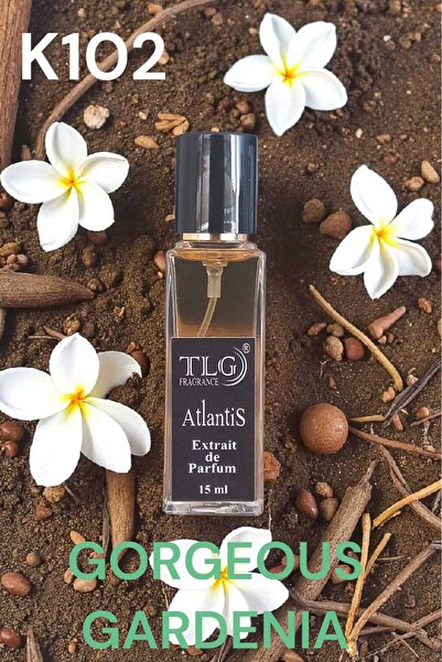 TLG TLGK102e015 Gorgeous Gardenia Extrait Kadın Parfümü, 15 ml (Cep Boyu)