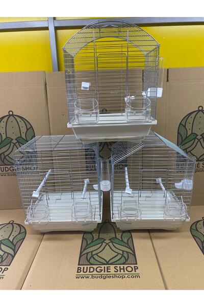 islandtoys ÇİFT KAPILI 30x23x37(YÜKSEKLİK) ÇEKMECELİ ADATOYS BUDGİESHOP MUHABBET KUŞU KAFESİ