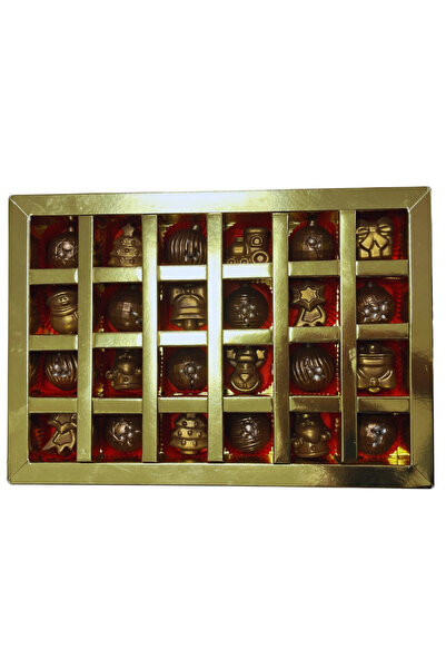 SHEBY'S Sheby’s Advent Calendar Chocolate – Premium Yeni Yıl Hediye Kutusu 24’lü