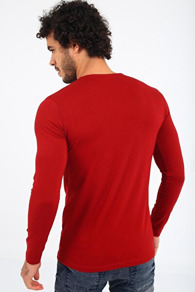 Oksit Mys Lion 4013 Slim Fit Lycra с дълъг ръкав Основен суит