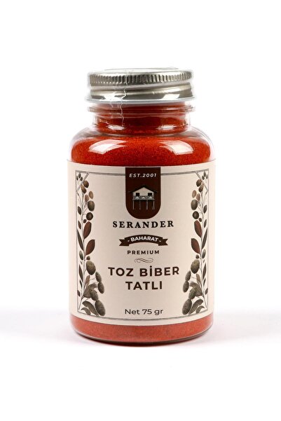 SERANDER TOZ BİBER TATLI 75GR (PET)