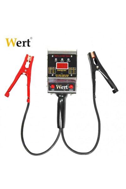 WERT 2658 Akü Test Cihazı Dijital Göstergeli