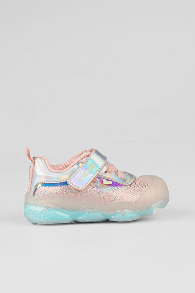 Vicco Pety Kız Bebek Pudra Işıklı Rahat Sneaker