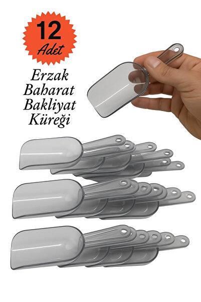 Dem Home 12 Pack Food Measurement Shovel Flour, Sugar, Spice, Pulses, Detergent Measurement Shovel