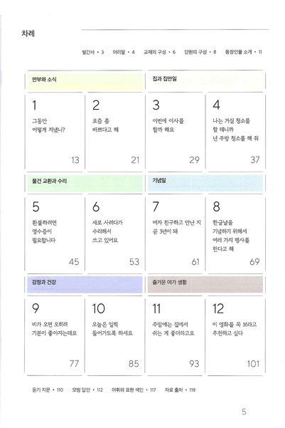 SEJONG HAKDANG Korean Language Learning Textbook Level 3A