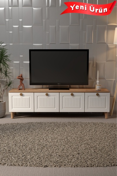 Platinreyon BOHEM 180 CM MDF KAPAK TV ÜNİTESİ