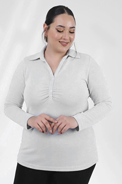 Roxxlen Μπλούζα μεγάλου μεγέθους Rox Glitter