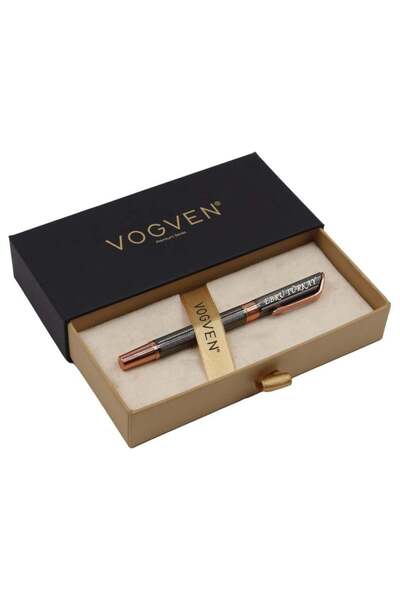 Genel Markalar Vogven Marka Premium Krom-Bakır Metal Roller Kalem
