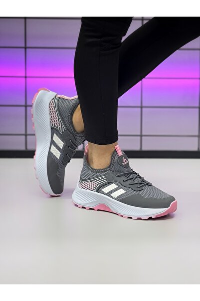 homiro Unisex Παιδικά Αθλητικά Παπούτσια με Πλεκτά Πλεκτά Πολυ Σόλα με κορδόνια