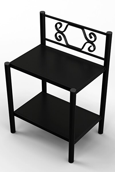 ARGİMO Leda Retro Ferforje Metal Komodin