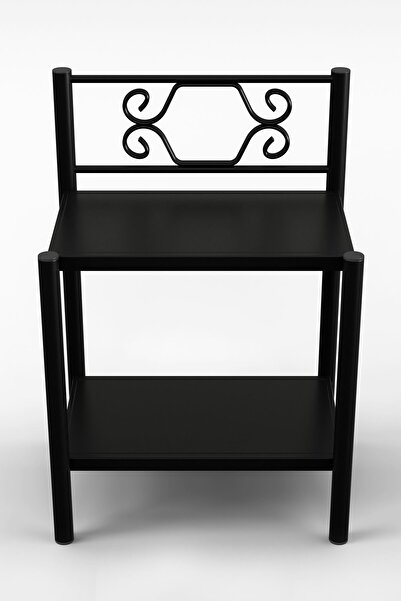 ARGİMO Leda Retro Ferforje Metal Komodin