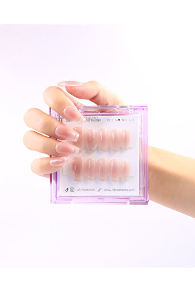 Takma Takma M Beden 10'lu Ten Rengi Kısa Balerin TT0592 Tekrar Kullanılabilir...