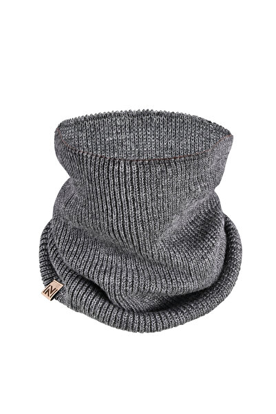 NORFOLK Dover 70% Merino Wool Thermal Neck Warmer Gray