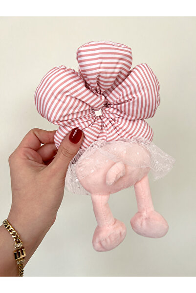 CSR AKSESUAR Cataramă cu puf de margaretă în formă de pluș