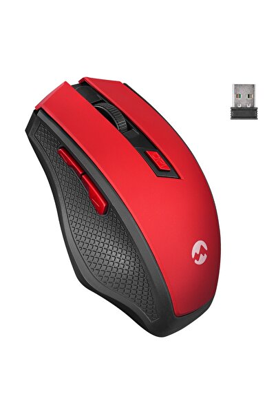Everest Usb 2,4 Ghz Kablosuz Mouse Kırmızı Smw-777