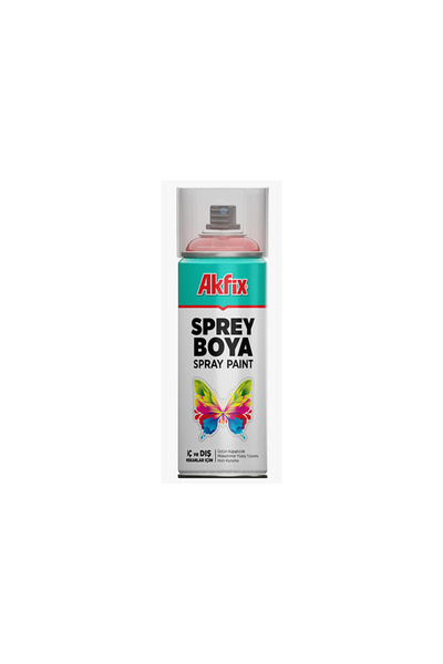 Akfix Sprey Boya Parlak Kahve RAL8017 (380 Gr 400 Ml)