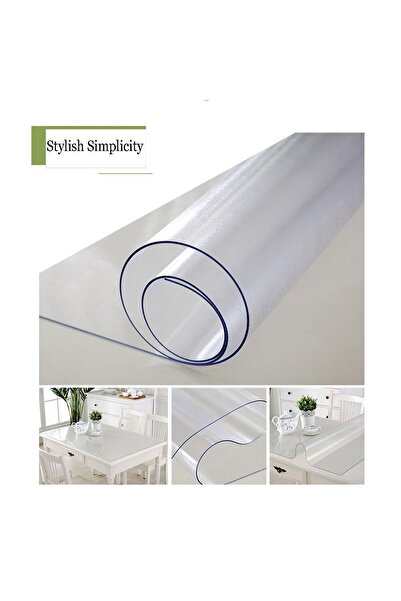 Egeçeyiz Home Διαφανές προστατευτικό τραπεζιού από PVC πάχους 1,3 mm.