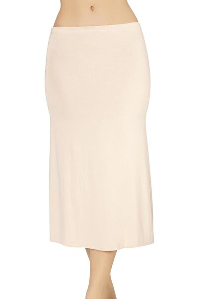 LÜXDRM Luxury Drm 3007 Bamboo Single Product 2 Features Petticoat and Long Underskirt Do Not Leave Marks under the Dress