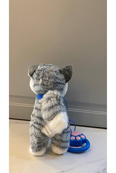 Magicway Müzikli Yürüyen Miyavlayan Yalayan Kuyruk Ve Başını Sallayan Ses Kaydını Tekrarlayan Peluş Kedi